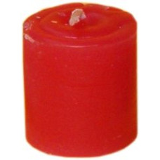 Piros gyertya anyagában színezett gysz.00353